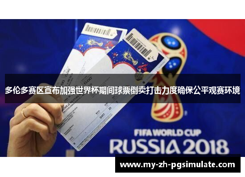 多伦多赛区宣布加强世界杯期间球票倒卖打击力度确保公平观赛环境